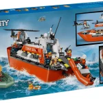 LEGO City Le bateau de sauvetage et helicoptere des garde-cotes - 60504