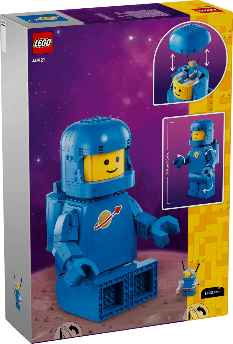 LEGO Minifigures Minifigurine d’astronaute bleu grand format - 40921