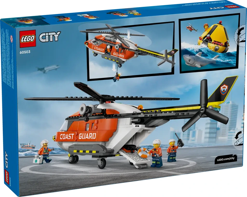 LEGO City Hélicoptère des garde-côtes - 60503