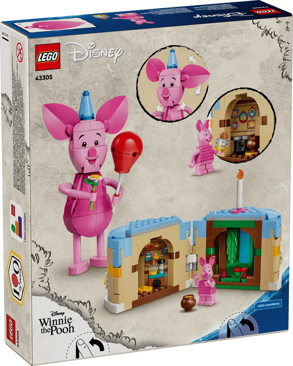LEGO Disney La fete anniversaire de Porcinet 43305