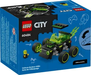 LEGO City Vehicules - La voiture de course de jeu video - 60484