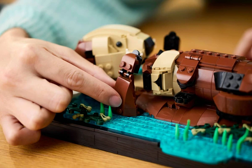 LEGO Ideas Les loutres câlines - 21366