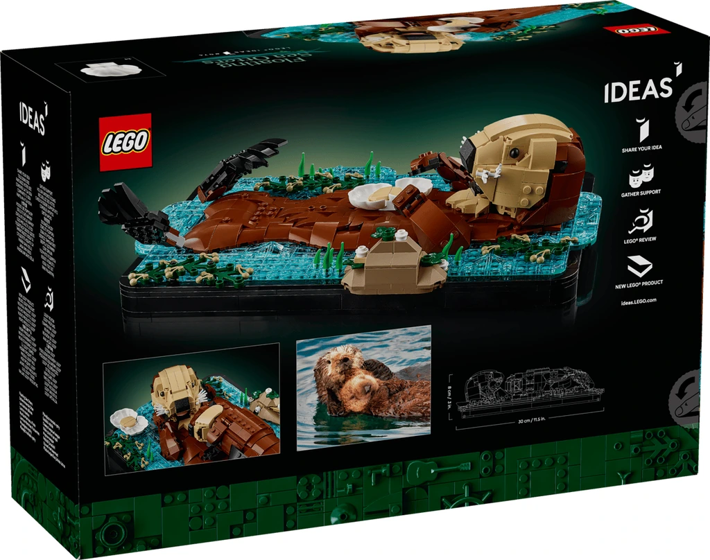 LEGO Ideas Les loutres câlines - 21366