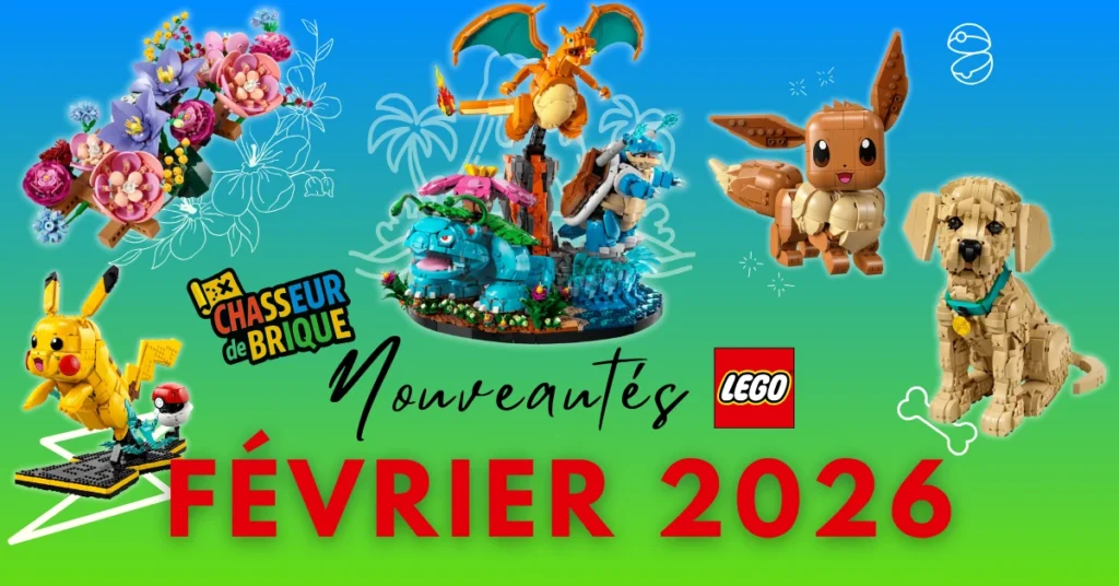 Nouveautés LEGO février 2026 – nouveaux sets et sorties à venir
