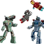 LEGO Marvel Iron Man et War Machine contre les drones de Hammer 76320