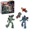 LEGO Marvel Iron Man et War Machine contre les drones de Hammer 76320