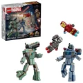 LEGO Marvel Iron Man et War Machine contre les drones de Hammer 76320
