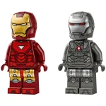 LEGO Marvel Iron Man et War Machine contre les drones de Hammer 76320