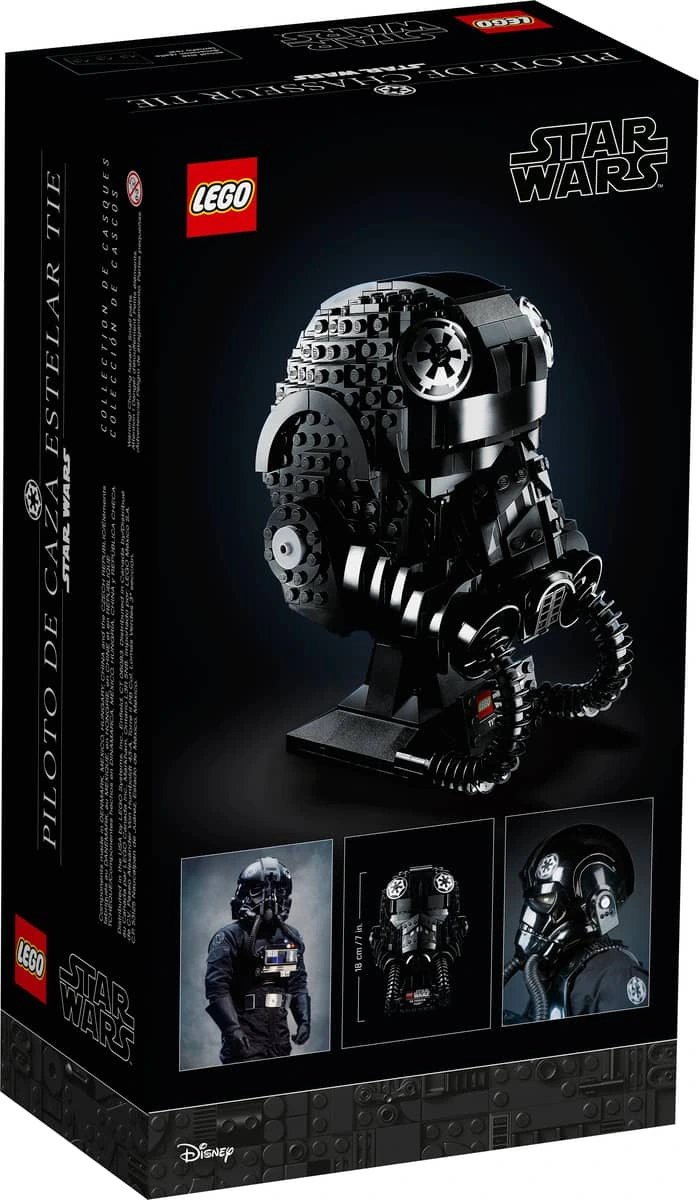 LEGO Star Wars Le casque de pilote de TIE-Fighter 75274
