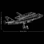 LEGO Icons Le Shuttle Carrier Aircraft 10360