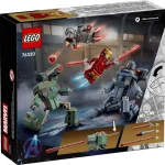LEGO Marvel Iron Man et War Machine contre les drones de Hammer 76320