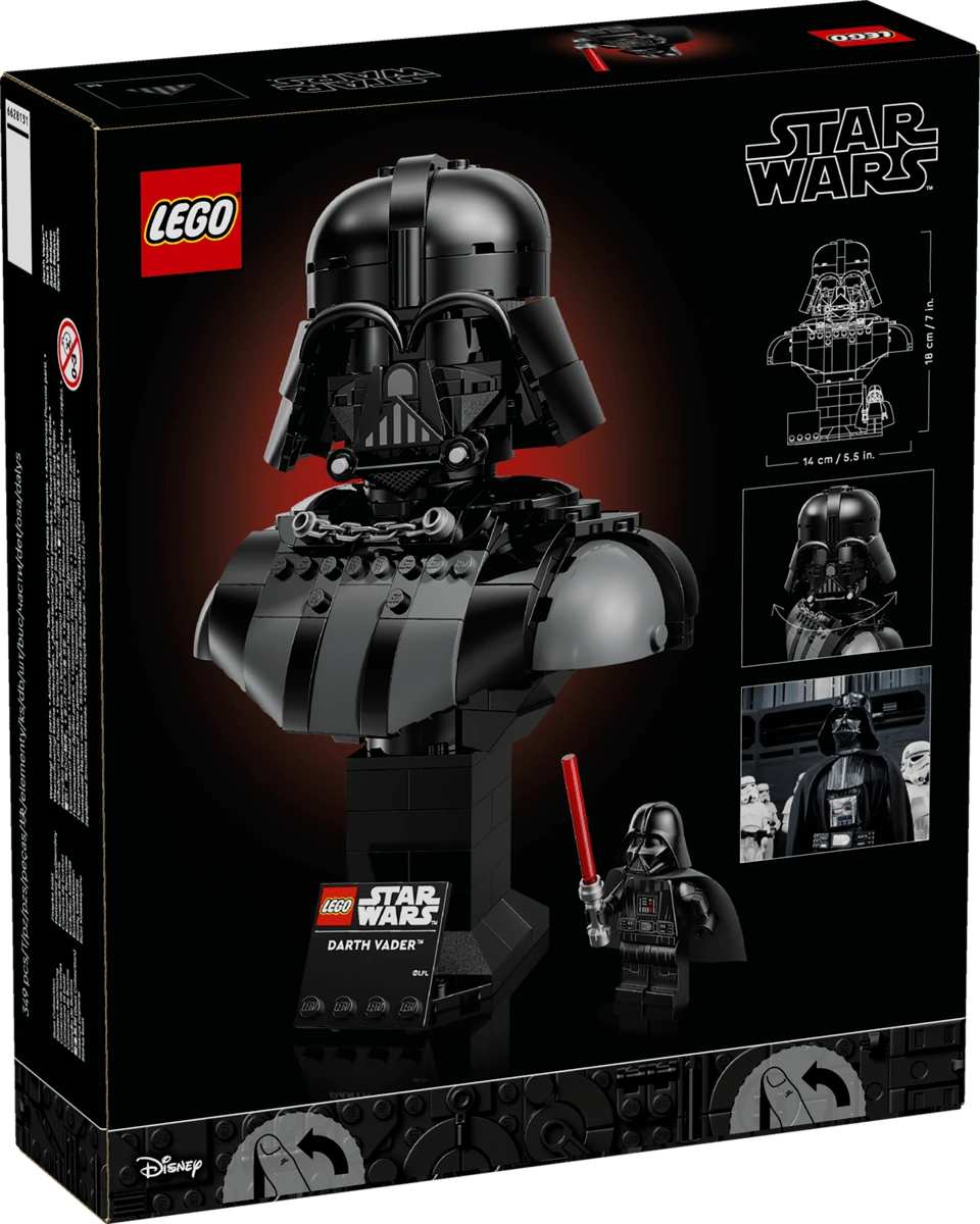 Le buste de Dark Vador 75439 LEGO Star Wars