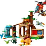 Le sauvetage du vélociraptor, du stégosaure et du ptéranodon 77981 LEGO Jurassic World