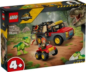 Camion de transport du jeune T-rex 2026