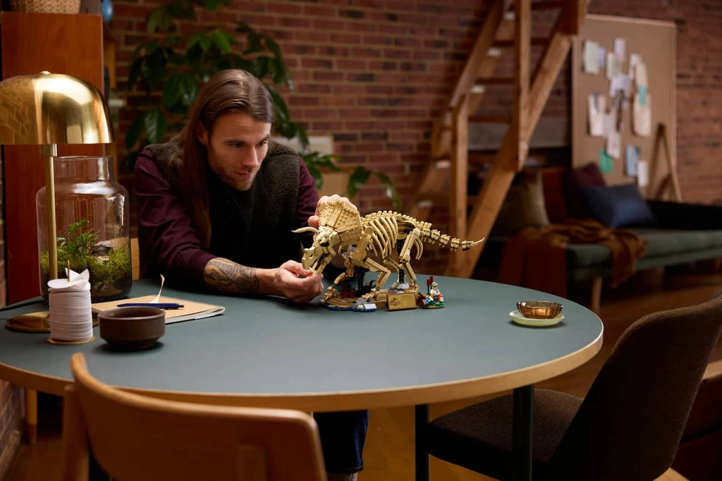 Les fossiles de dinosaure : le tricératops 77985 LEGO Jurassic World