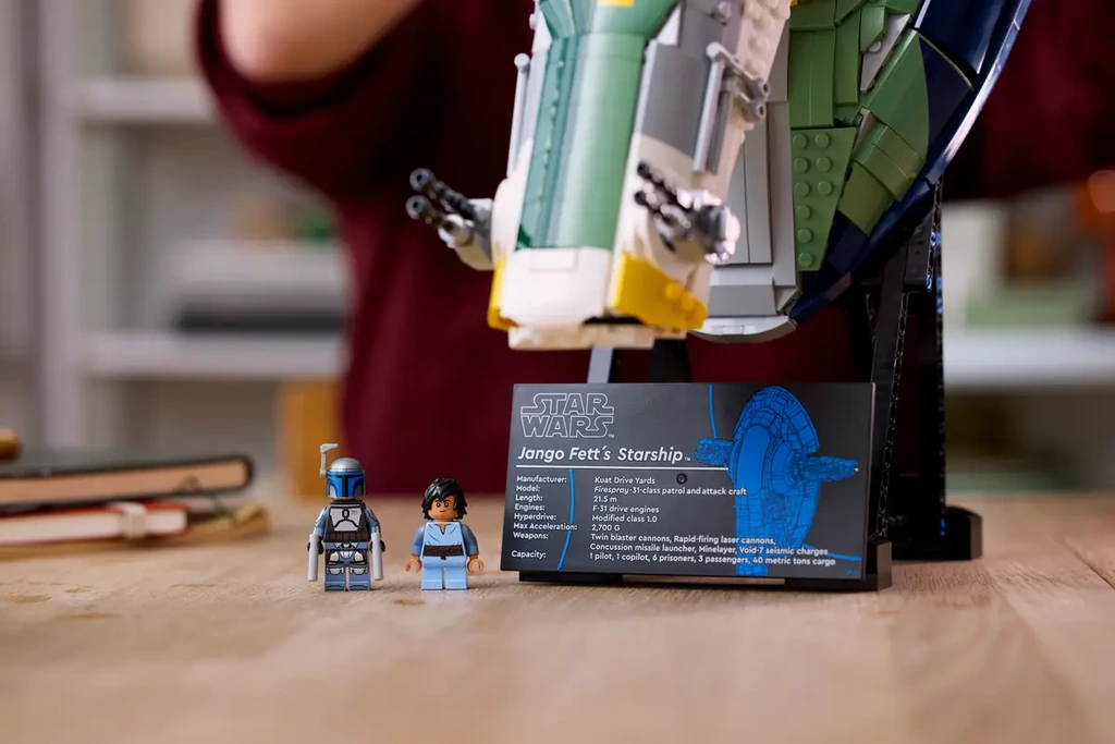 Le vaisseau de classe Firespray de Jango Fett 75409 LEGO Star Wars UCS