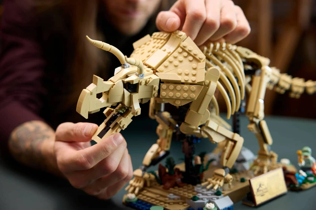 Les fossiles de dinosaure : le tricératops 77985 LEGO Jurassic World