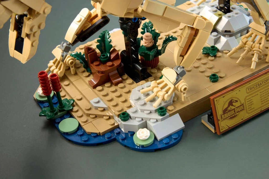 Les fossiles de dinosaure : le tricératops 77985 LEGO Jurassic World
