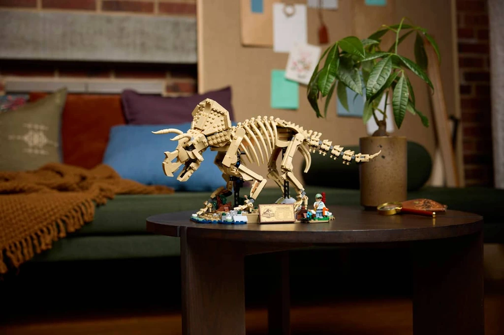 Les fossiles de dinosaure : le tricératops 77985 LEGO Jurassic World