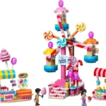 La grande roue ornée de bonbons et cupcakes - image 1