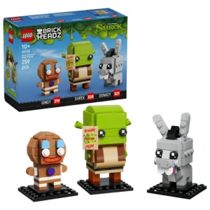 Figurines de Shrek, l’Âne et Ti Biscuit 2026