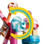 La grande roue ornée de bonbons et cupcakes - image 10