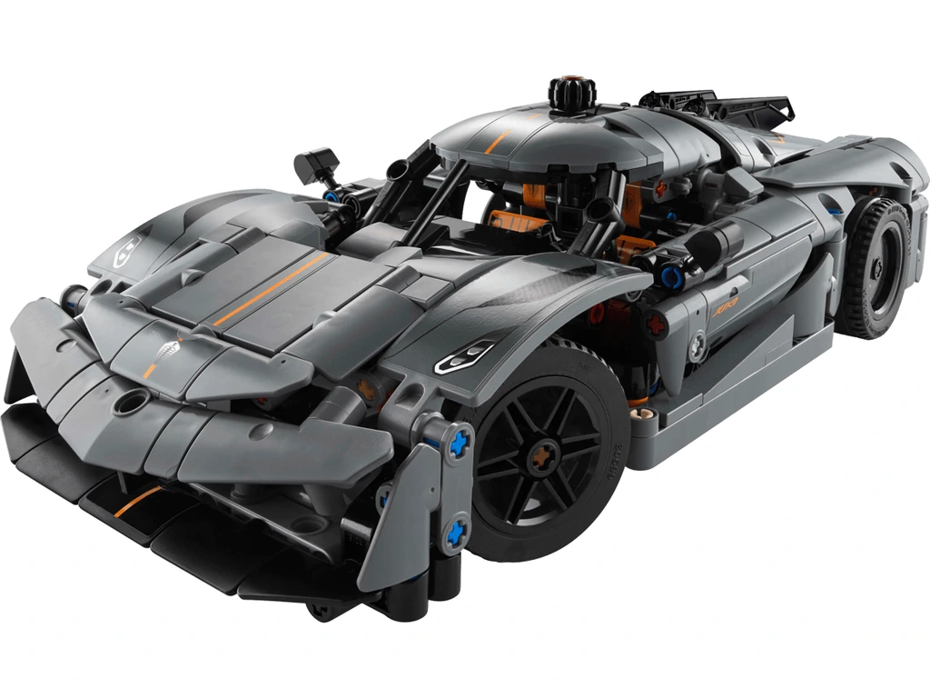 Hypercar Koenigsegg Jesko Absolut grise - image 1