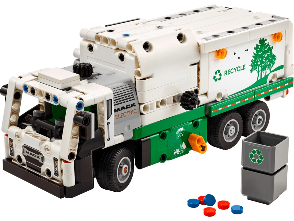Mack® LR Electric Camion poubelle - image 1