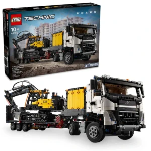 Camion Volvo FMX et pelleteuse électrique EC230 2024