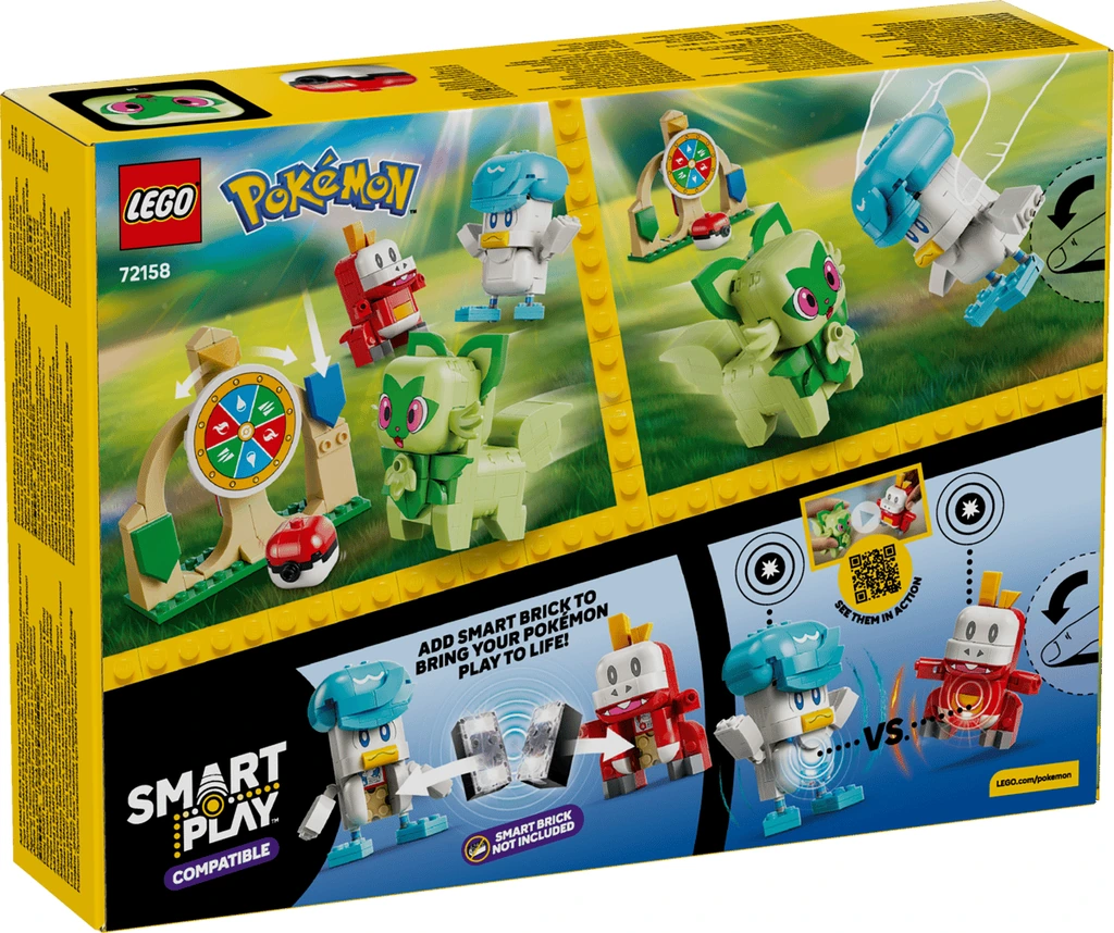 SMART Play™ : Combat entre Poussacha, Chochodile et Coiffeton 72158